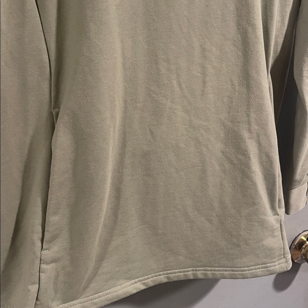 Gymshark Men's Critical Hoodie Light Olive Green Size S - Picture 6 of 9